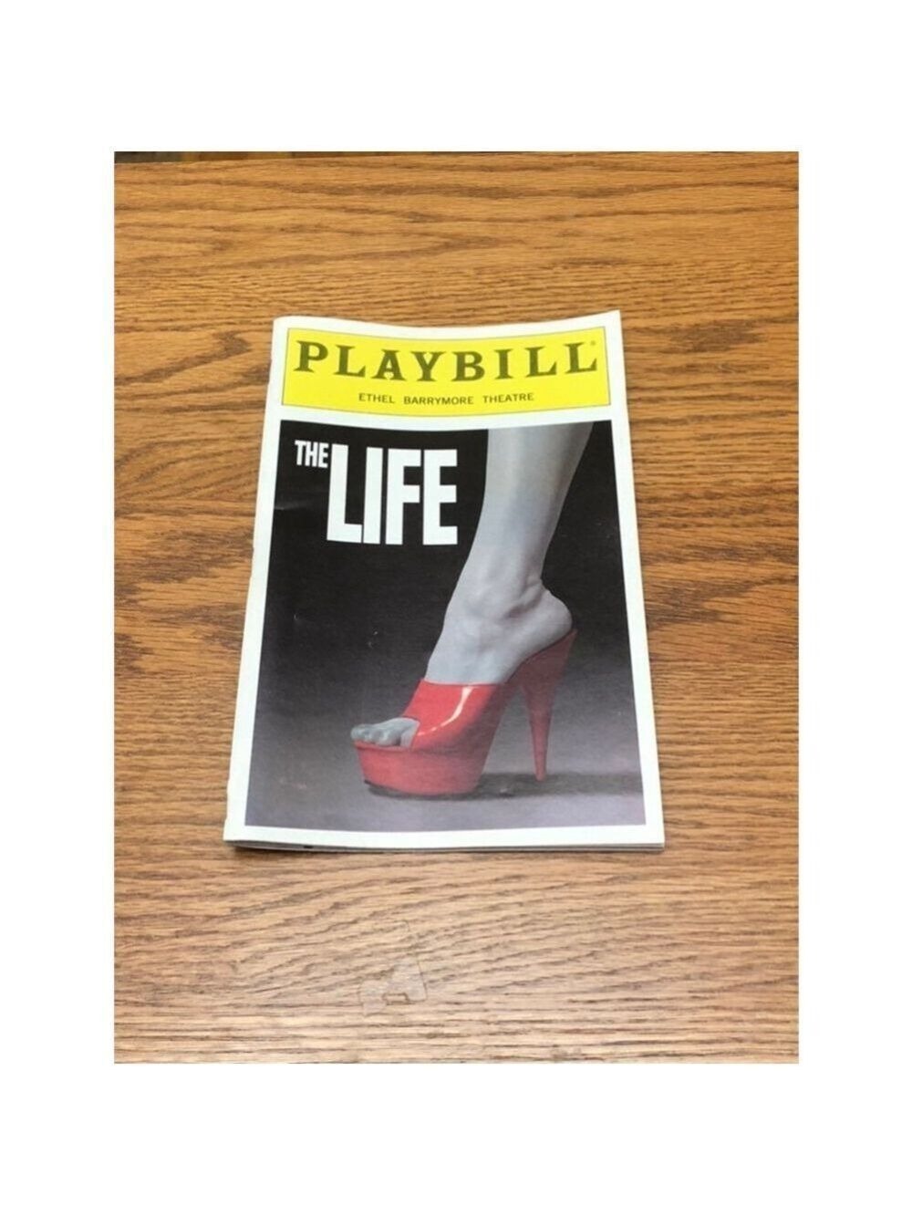 Playbill The Life Broadway NYC